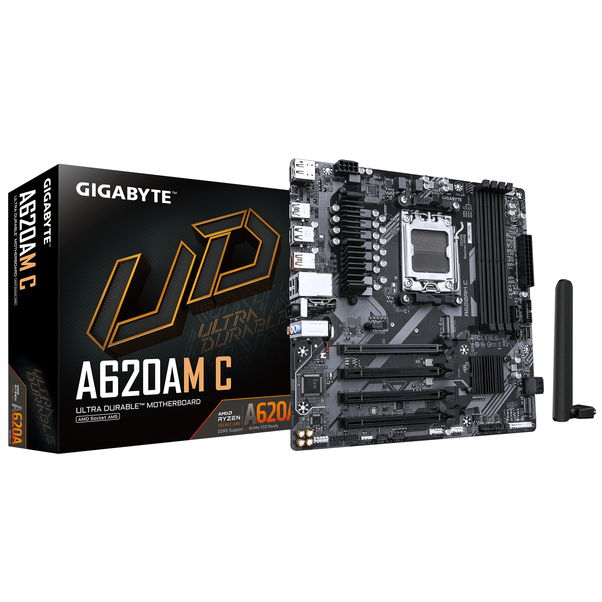 Gigabyte New Used Refurbished AM5 DDR5 Desktop motherboard AM5 A620AM C