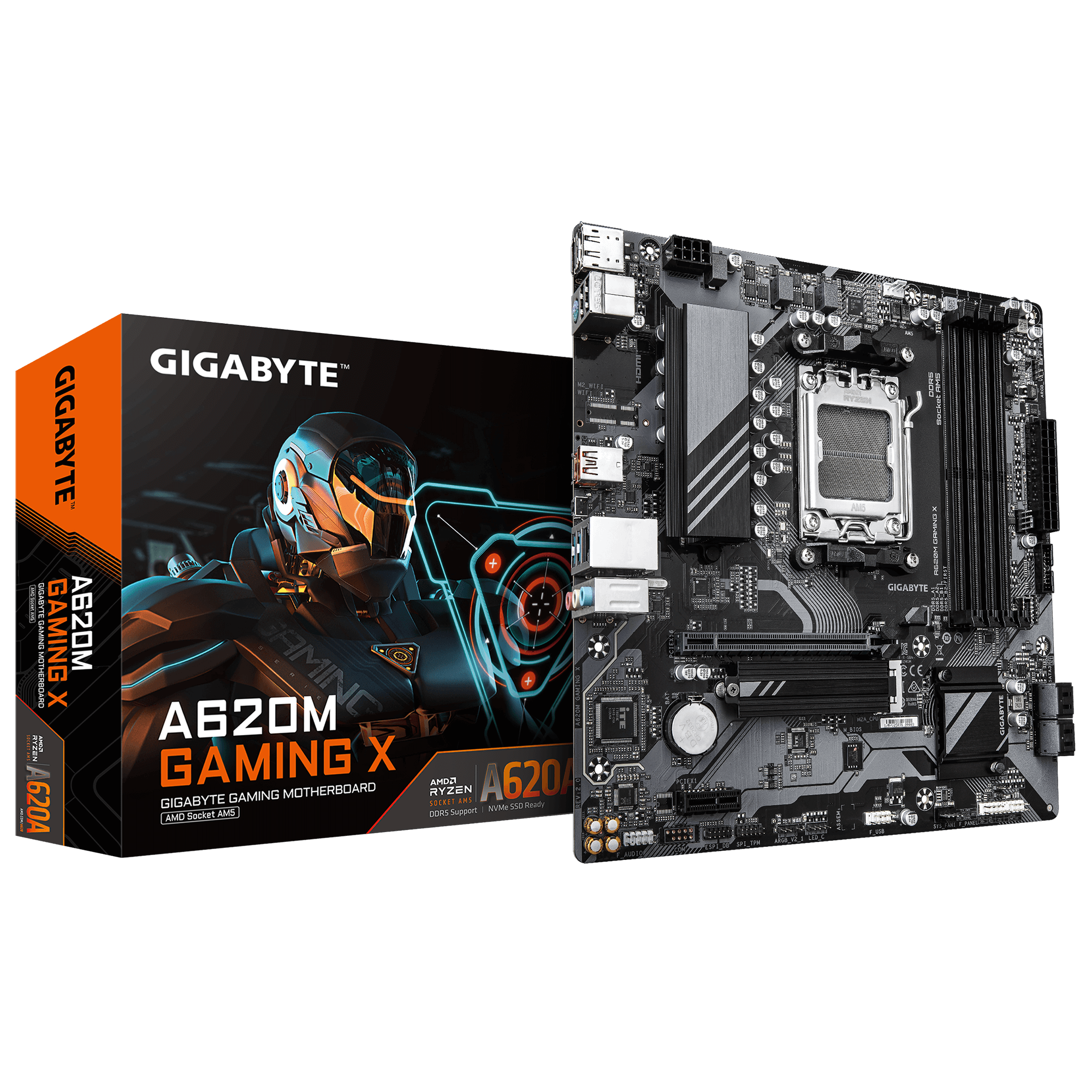 Gigabyte New Used Refurbished AM5 DDR5 Desktop motherboard AM5 A620M GAMING X