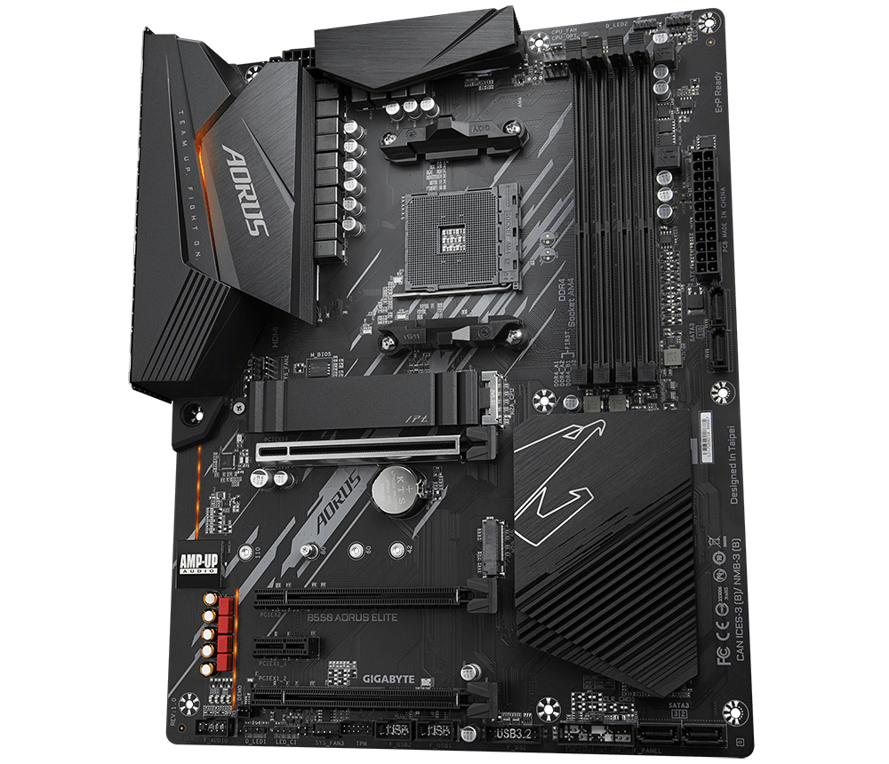 Gigabyte Used Refurbished AM4 DDR4 Desktop motherboard AM4 B550 AORUS ELITE