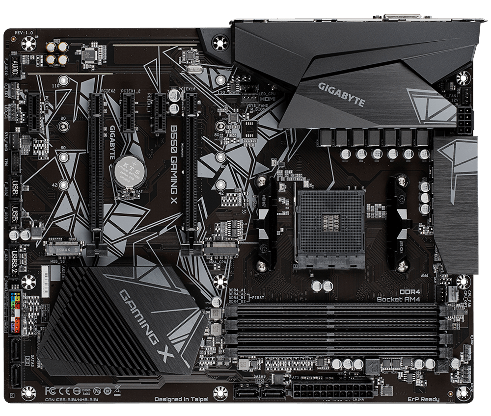 Gigabyte Used Refurbished AM4 DDR4 Desktop motherboard AM4 B550 GAMING X
