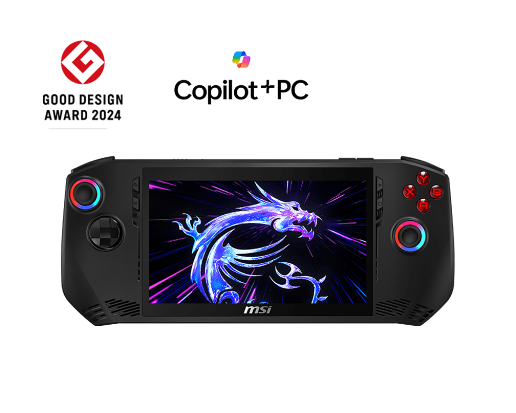 MSI Handhelds Claw 7 AI+ 7 plus Copilot+ PC Ultra 7 processor 258V 32GB 512GB 7" FHD+ 120Hz 54.5Whr Gaming Consoles
