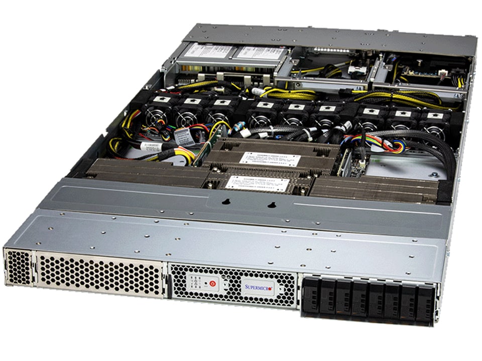 Supermicro ARS-111GL-NHR GH200 480GB 144GB 12V Partner-Cooled (1) NVIDIA Grace CPU (1) AI Graphics Card GPU