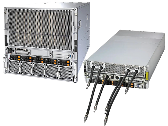 Fujitsu GPU ai Servers PRIMERGY GX2570 M8s HGX B200 NVL8 180GB Air-Cooled Partner-Cooled (8) Intel Granite Rapids (2)
